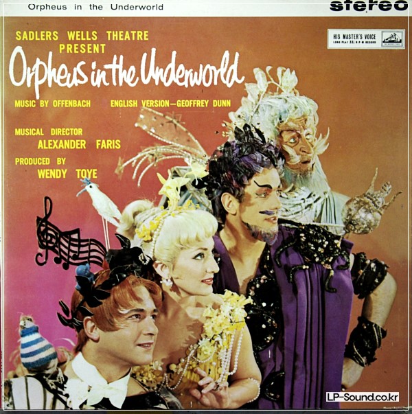 ORPHEUS IN THE UNDERWORLD LP ORIGINAL HMV STEREO CSD 1316