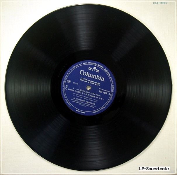 BEETHOVEN QUATORS N°7-11  QUATUOR HONGROIS  COLUMBIA