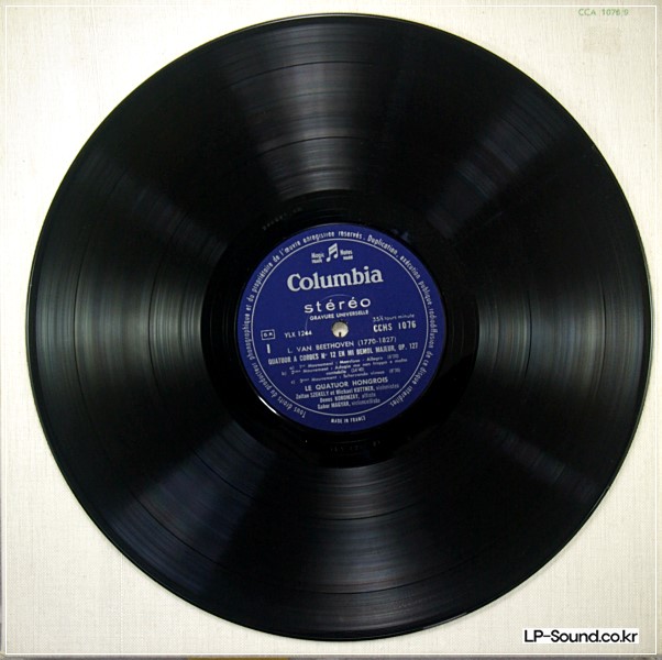 BEETHOVEN QUATORS NO 12-17  QUATUOR HONGROIS  COLUMBIA