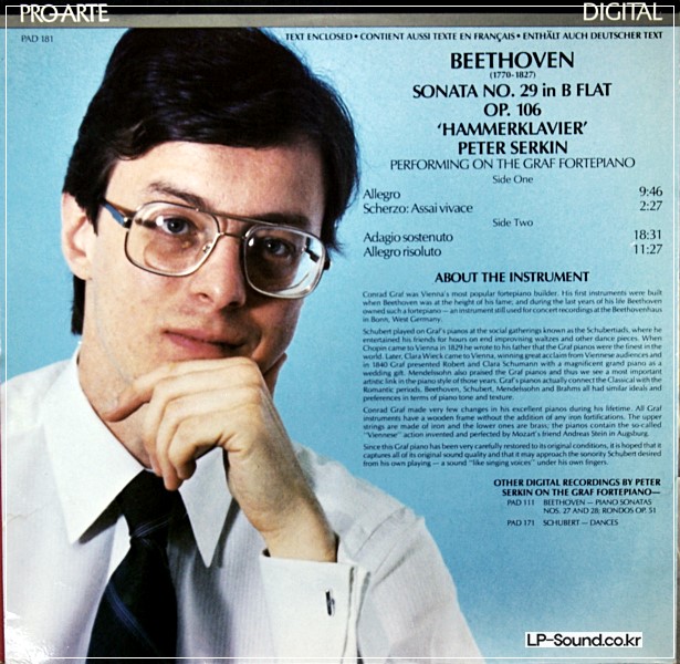 BEETHOVEN: PIANO SONATA NO. 29 