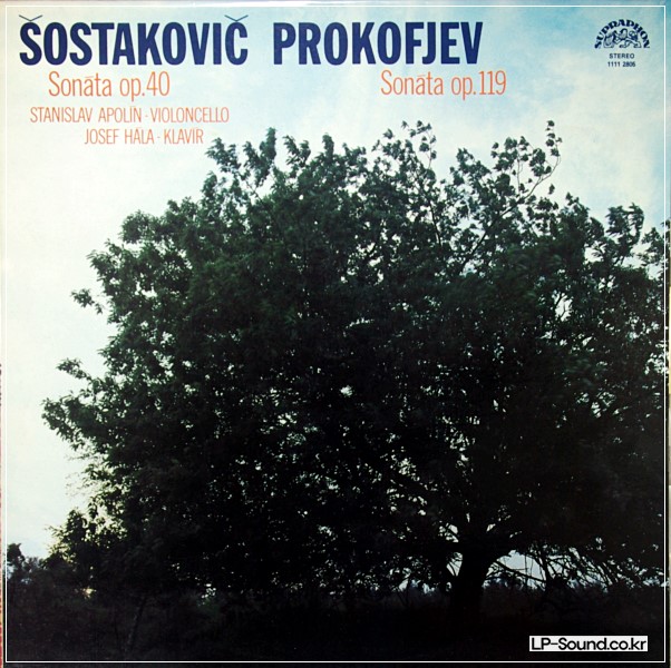 SOSTAKOVIC, PROKOFJEV,S. SONATY PRO VIOLONCELLO A KLAVíR