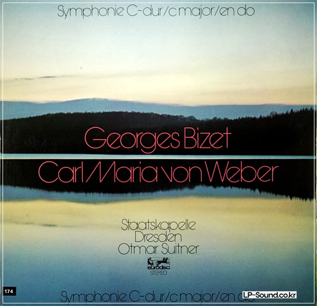 BIZET  WEBER SYMPHONIE   OTMAR SUITNER 86 472 KK