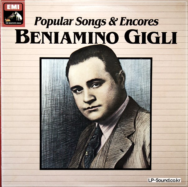 BENIZAMINO GIGLI POPULAR SONGS & ENCORRS OXLP 7674