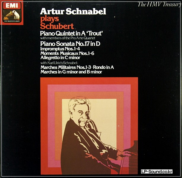 ARTUR SCHNABEL,SCHUBERT–PLAYS SCHUBERT  RS 7713  3LP BOX