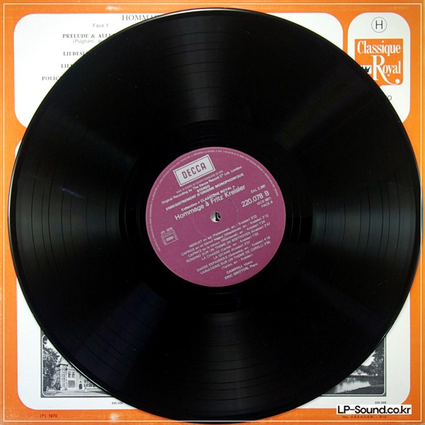 CAMPOLI*WITHERIC GRITTON–HOMMAGE TO FRITZ KREISLER  220 078