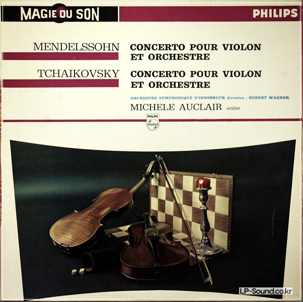 MENDELSSOHN/TCHAIKOVSKY VIOLIN CONCERTO  MICHELE AUCLAIR, 641 901DSL