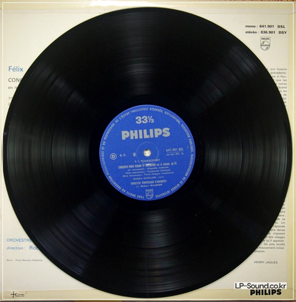 MENDELSSOHN/TCHAIKOVSKY VIOLIN CONCERTO  MICHELE AUCLAIR, 641 901DSL