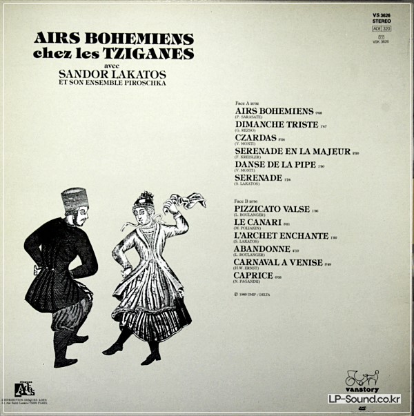 AIRS BOHEMIENS CHEZ TZIGAN  SANDOR LAKATOS  VS 3626