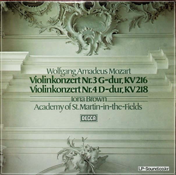 IONA BROWN MOZART: VIOLIN CONCERTO NO. 2, K.211 / SINFONIA CONCERTANTE, K.364