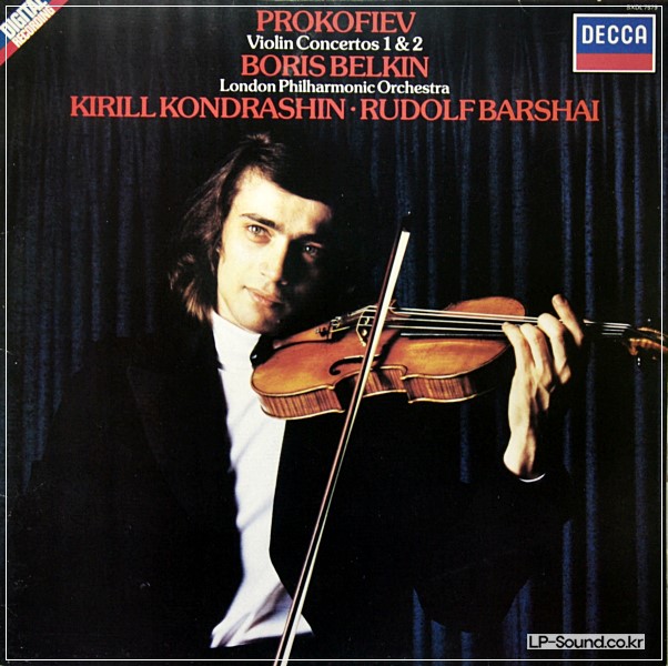 PROKOFIEV VIOLIN CONCERTOS  BORIS BELKIN  DECCA SXDL 7579