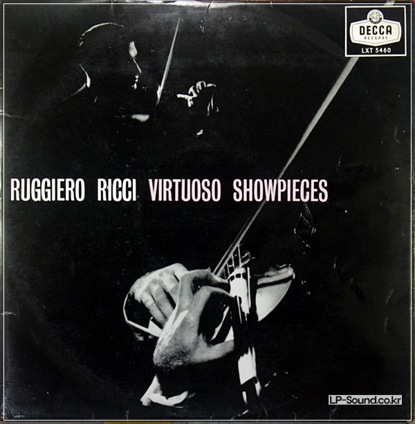 RICCI / LUSH - DECCA LXT 5460 - VIRTUOSO SHOWPIECES  LXT 5460