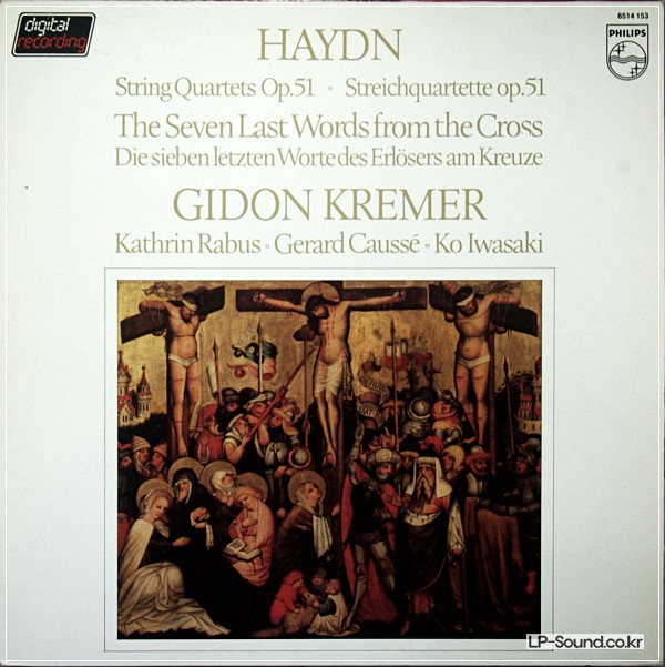 HAYDN: SEVEN LAST WORDS GIDON KREMER  PHILIPS 6514 153
