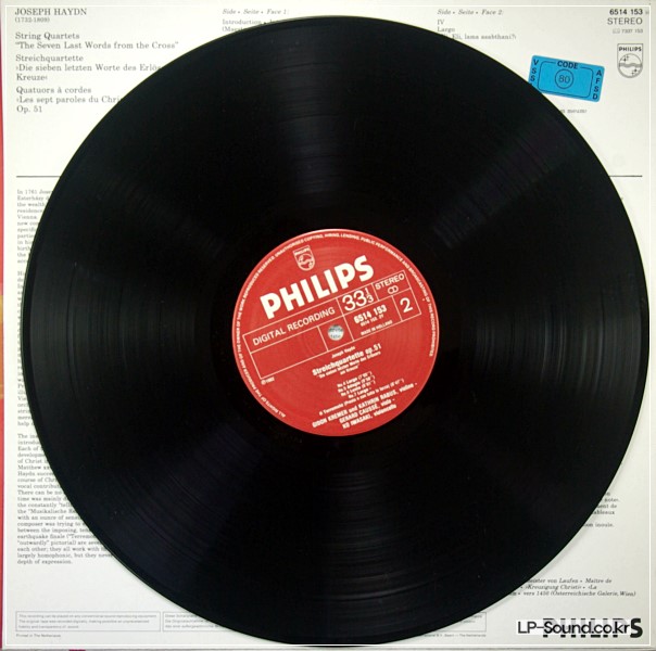 HAYDN: SEVEN LAST WORDS GIDON KREMER  PHILIPS 6514 153