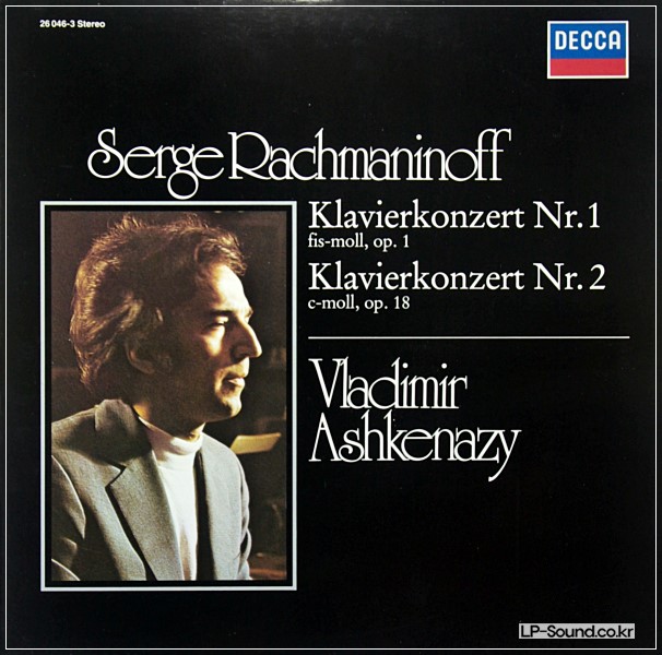 RACHMANINOV PIANO CONCERTOS NOS. 1 & 2 ASKENAZY PREVIN