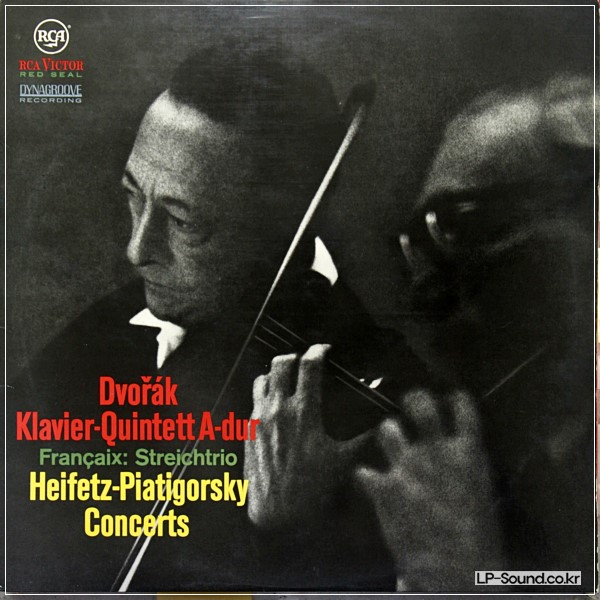 DVORAK PIANO QUINTET HEIFETZ-PIATIGORSKY LSC-2985 –B