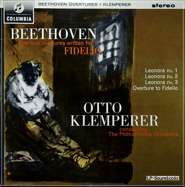 BEETHOVEN OTTO KLEMPERER  OVERTURE ORIG SAX 2542