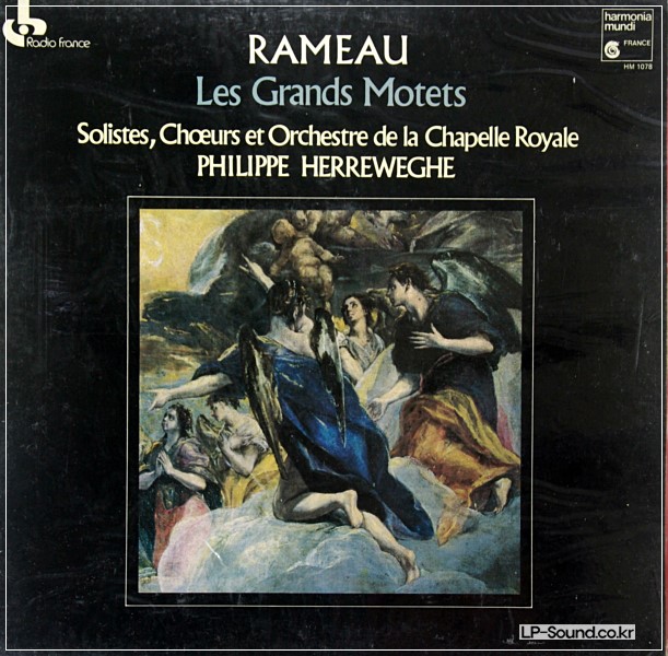 RAMEAU  LES GRANDS MOTETS  HERREWEGHE   HARMONIA HM 1078