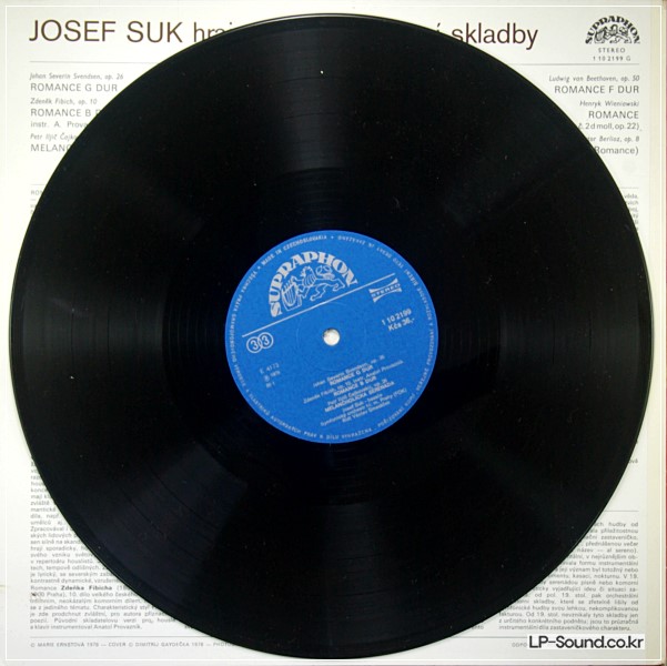 JOSEF SUK-VACLAV SMETACEK-HRAJE-PRAGUE SYMPHONY ORCHESTRA-SUPRAPHON