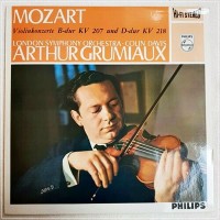 MOZART - VIOLIN CONCERTO 216 / 219 GRUMIAUX PHILIPS HIFI STREO 835 112 AY