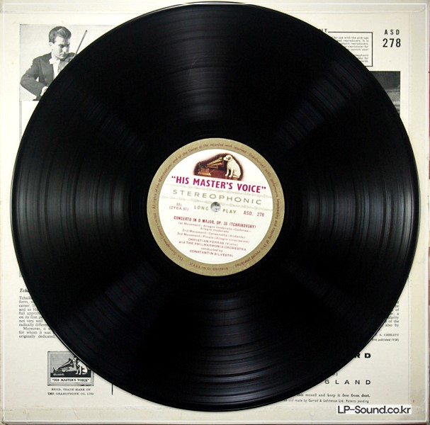 TCHAIKOVSKY /MENDELSSOHN VIOLIN /SILVESTRI  FERRAS   ASD 278