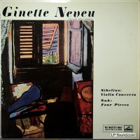 GINETTE NEVEU PLAYS SUK & SIBELIUS ORIGINAL ALP 1479