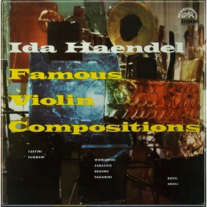 IDA HAENDEL FAMOUS VIOLIN COMPOSITIONS RARE SUA ST 50465
