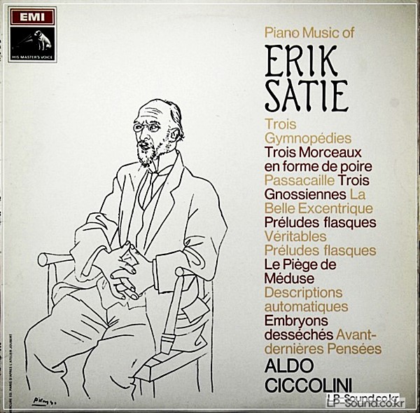 ALDO CICCOLINI - ERIK SATIE PIANO WORKS EM  IASD 2389