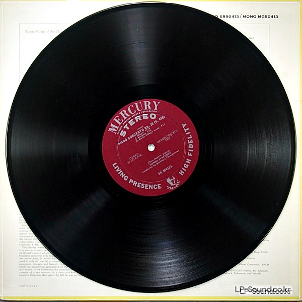 MOZART PIANO CONCERTOCLARA HASKIL MRCURY SR 90413