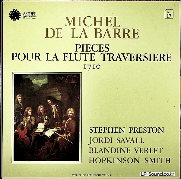 DE LA BARRE PRESTON SAVALL VERLET SMITH  ASTREE AS 17