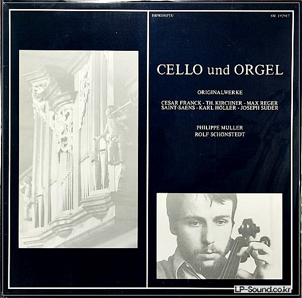MULLER/SCHÖNSTEDT : CELLO UND ORGEL LP 1976 IMPROMPTU SM 192917