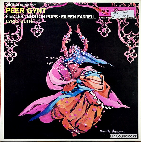 GRIEG PEER GYNT EILEEN FARRELL FIEDLER LSC-2125