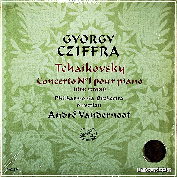 TCHAIKOVSKY PIANO CONCERTO VANDERNOOT, CZIFFRAEMI ASDF 120