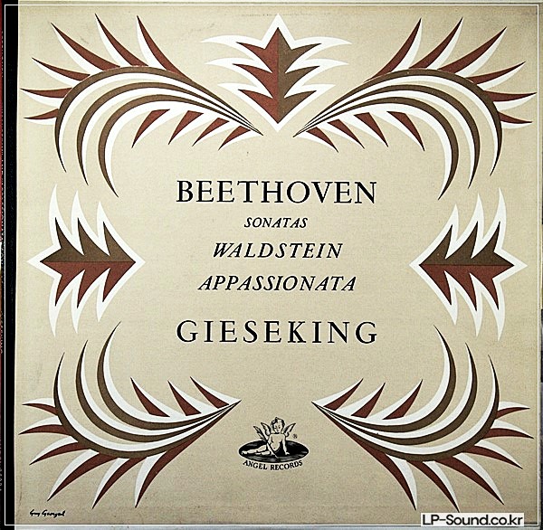 BEETHOVEN SONATAS~WALDSTEIN~APPASSIONATA~ GIESEKING~ ANGEL 35024