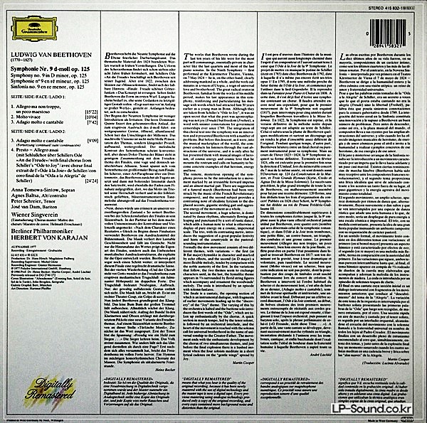 BEETHOVEN SYMPHONY NO. 9 