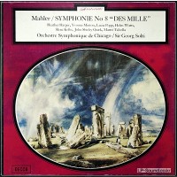 MAHLER SYMPHONY NO.8 THE CHICAGO SYMPHONY ORCH GEORG SOLTI 2LP S