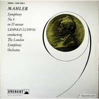 LEOPOLD LUDWIG⸺MAHLER SYMPHONY NO.9⸺EVEREST 2XLPS BOX
