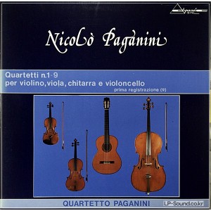 DYNAMIC PAGANINI QUARTET VIOLA VIOLIN GUITAR DDS 6035