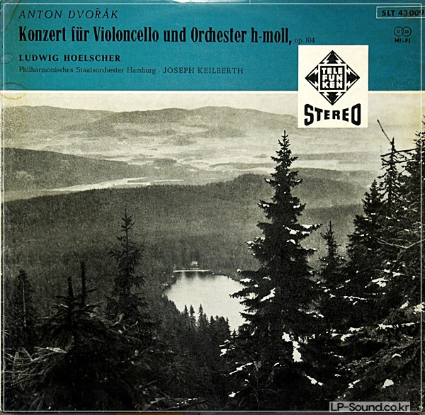 HOELSCHER / KEILBERTH - DVORAK CELLO CONCERTO TELEFUNKEN STEREO  SLT 43 009