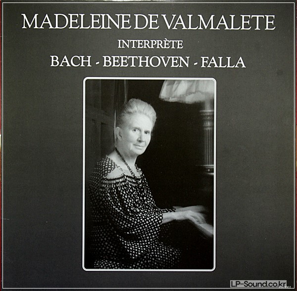 MADELEINE DE VALMALETE -PLAY BACH BEETHOVEN - SPIRITUAL 1002