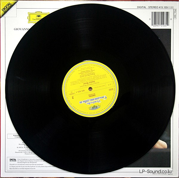 PERGOLESI STABAT MATERDG ABBADO 1933-2014  DIGITAL 415 103-1