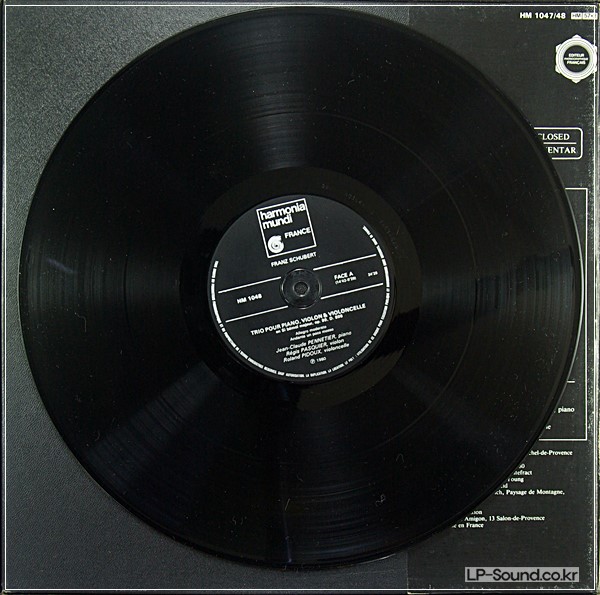 SCHUBERT TRIOS POUR PIANO, VIOLON, ET VIOLONCELLE  HARMONIA MUNDI HM 1047/48