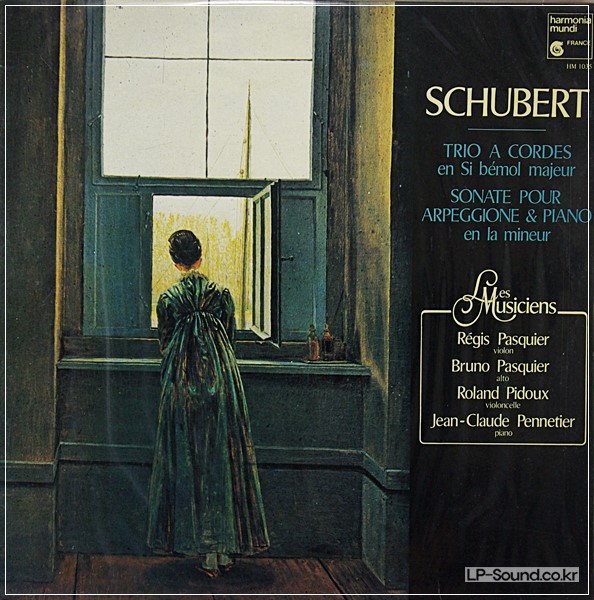 SCHUBERT TRIO VIOLON, ALTO, VIOLONCELLE, PIANO PASQUIER