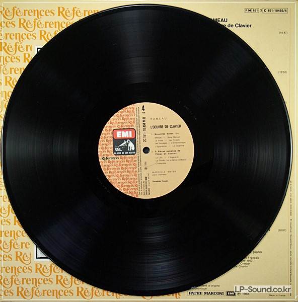 MARCELLE MEYER. RAMEAU. PIANO. DOUBLE FRENCH 2LP