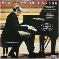 HOROWITZ IN LONDON CHOPIN . SCHUMANN . SCRIABIN RCA RED SEAL