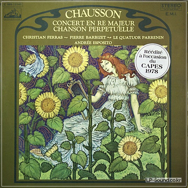 FERRAS - BARBIZET - QUATUOR PARRENIN ../ CHAUSSON / VSM CVB 2117