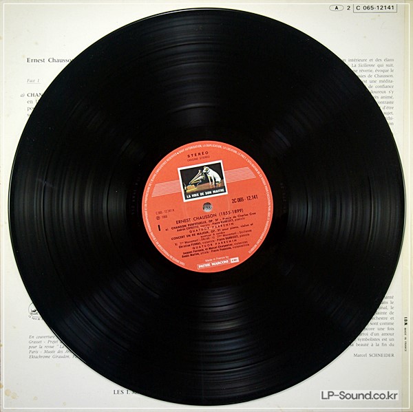 FERRAS - BARBIZET - QUATUOR PARRENIN ../ CHAUSSON / VSM CVB 2117