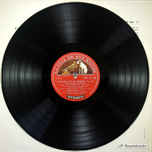 TCHAIKOVSKY – MENDELSSOHN  CHRISTIAN FERRAS – SILVESTRI  ASDF 152