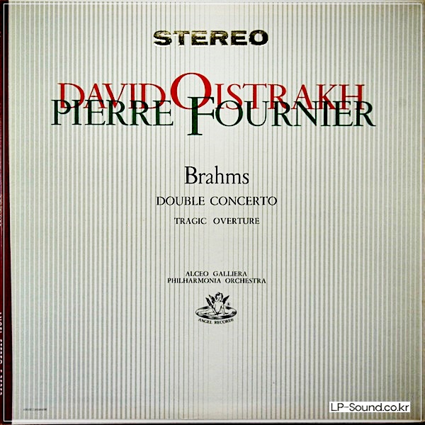 BRAHMS DOUBLE CONCERTO OP.102 OISTRAH FOURNIER ANGEL S 35353