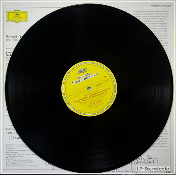 SERGEI RACHMANINOV - 4. KLAVIERKONZERT • PIANO CONCERTO NO.4 /