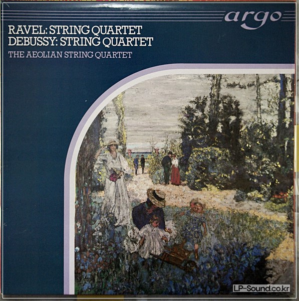 RAVEL  DEBUSSY AEOLIAN STRING QUARTET  ARGO ZK 46